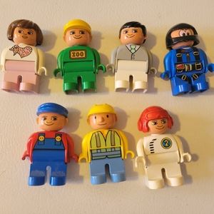 Lego Duplo Figures Set of 7